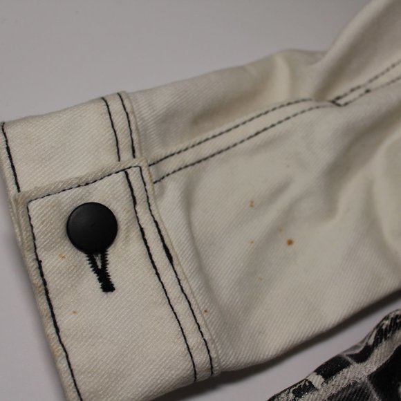 Filles A Papa Denim 2000's Tabloid Jacket - Picture 10 of 13